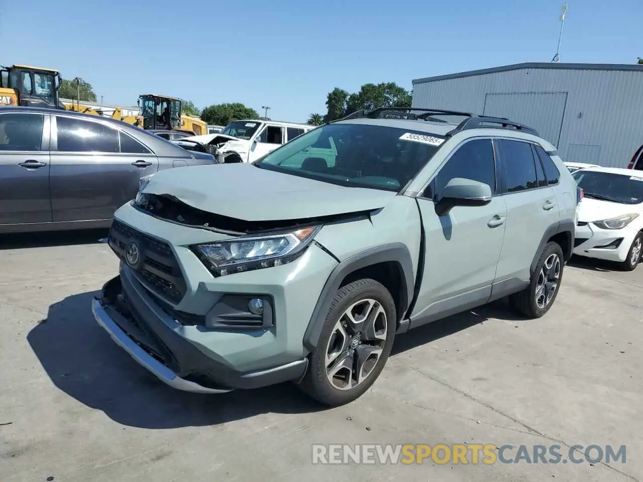 1 Photograph of a damaged car 2T3J1RFV8LC108327 TOYOTA RAV4 2020