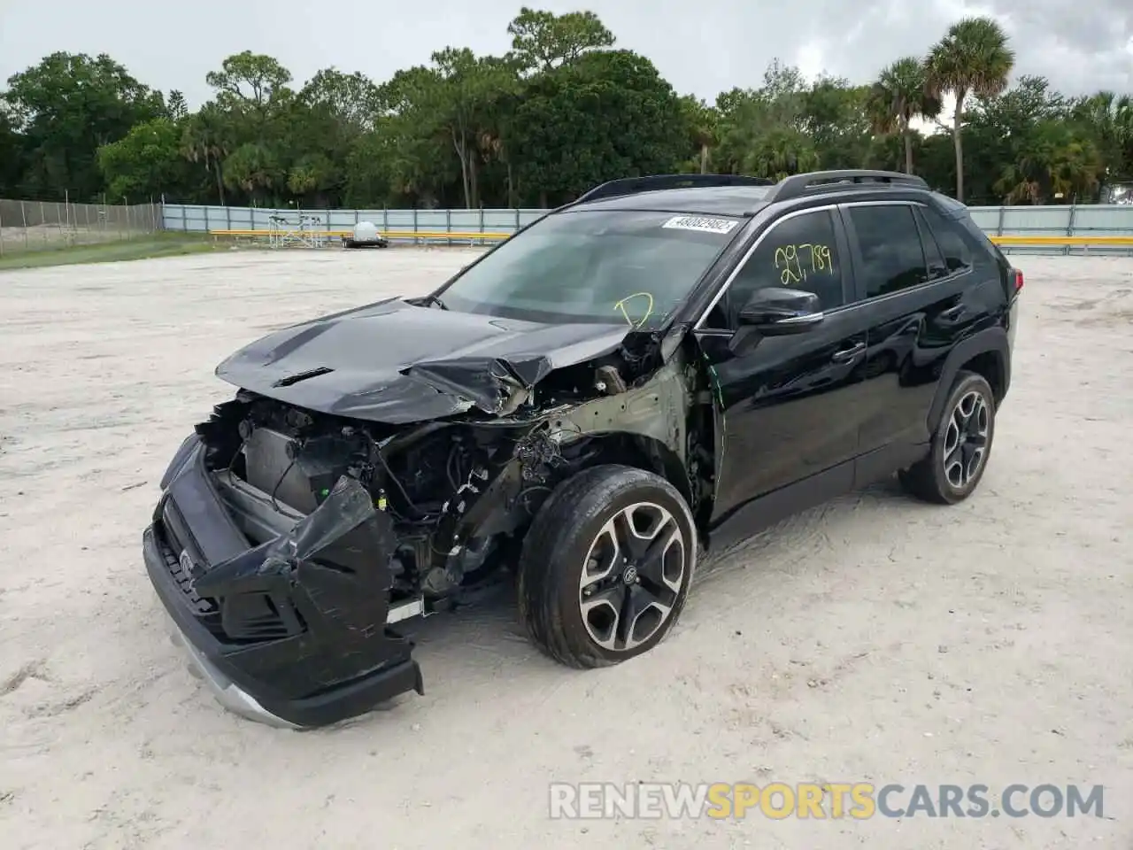 2 Photograph of a damaged car 2T3J1RFV8LC129243 TOYOTA RAV4 2020