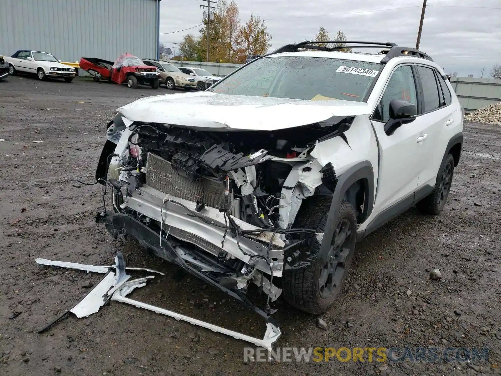 2 Photograph of a damaged car 2T3J1RFV9LC069165 TOYOTA RAV4 2020