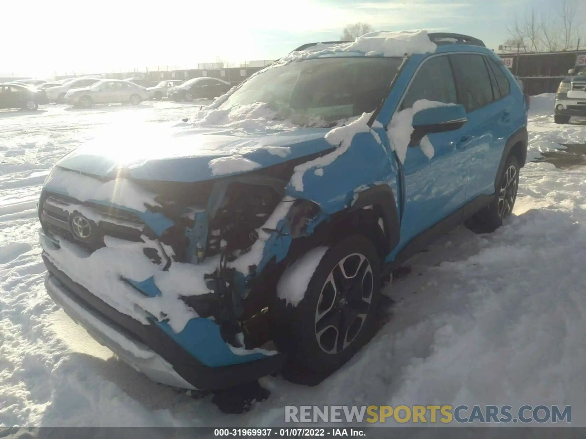 6 Photograph of a damaged car 2T3J1RFV9LC099816 TOYOTA RAV4 2020