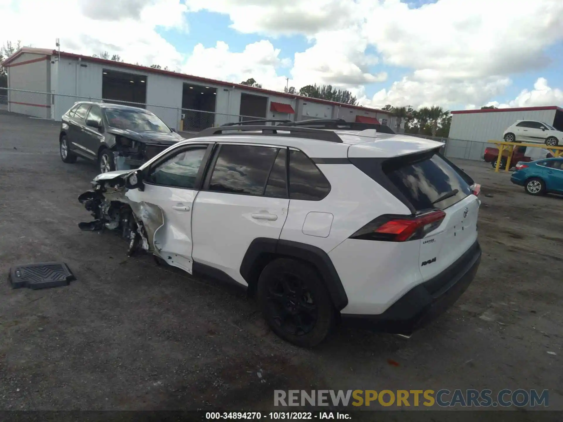 3 Photograph of a damaged car 2T3J1RFVXLC080904 TOYOTA RAV4 2020