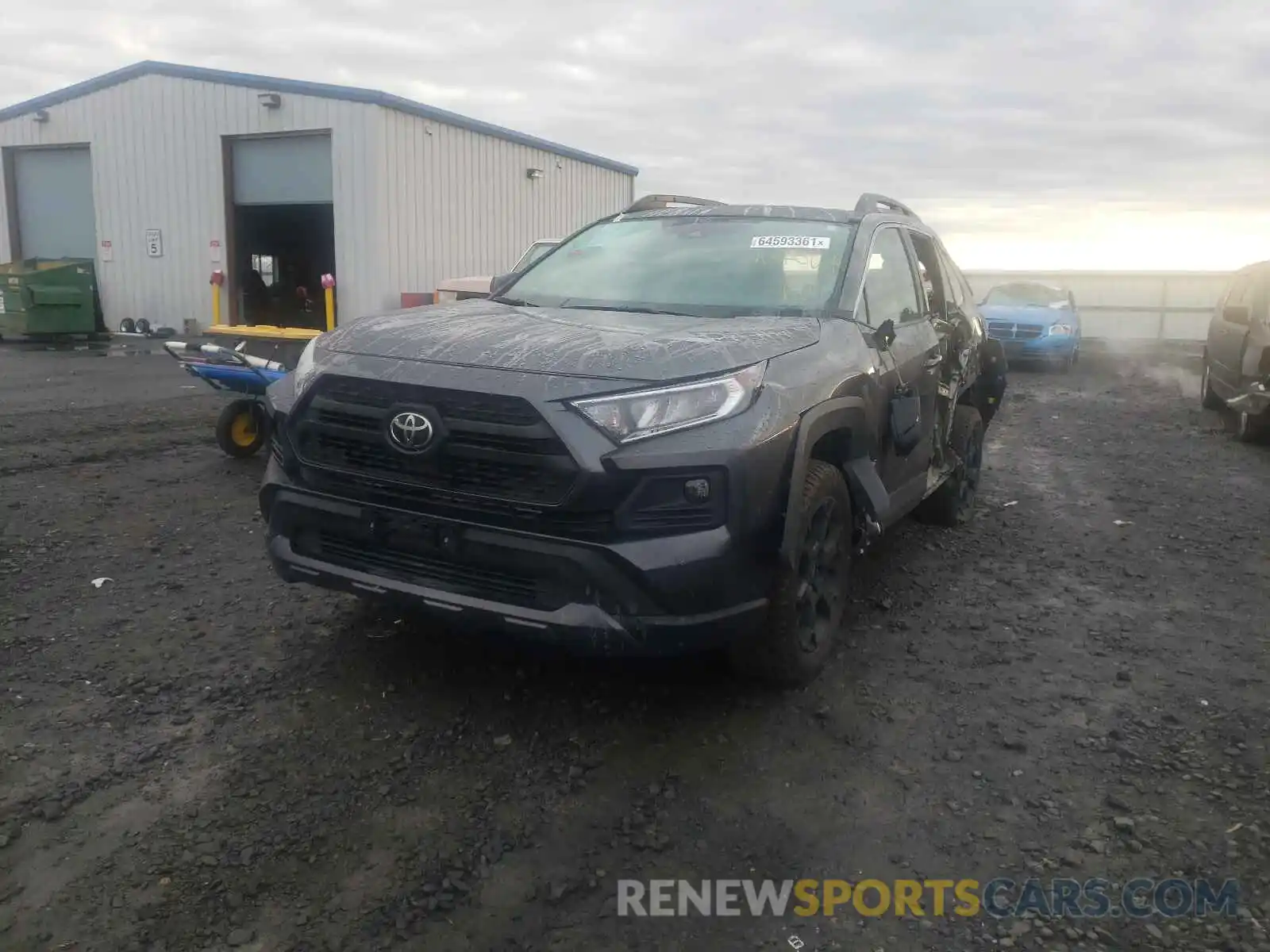 2 Photograph of a damaged car 2T3J1RFVXLC116073 TOYOTA RAV4 2020