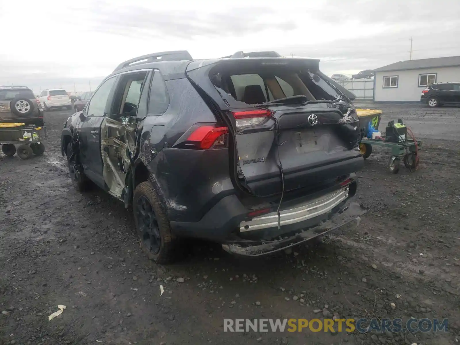 3 Photograph of a damaged car 2T3J1RFVXLC116073 TOYOTA RAV4 2020