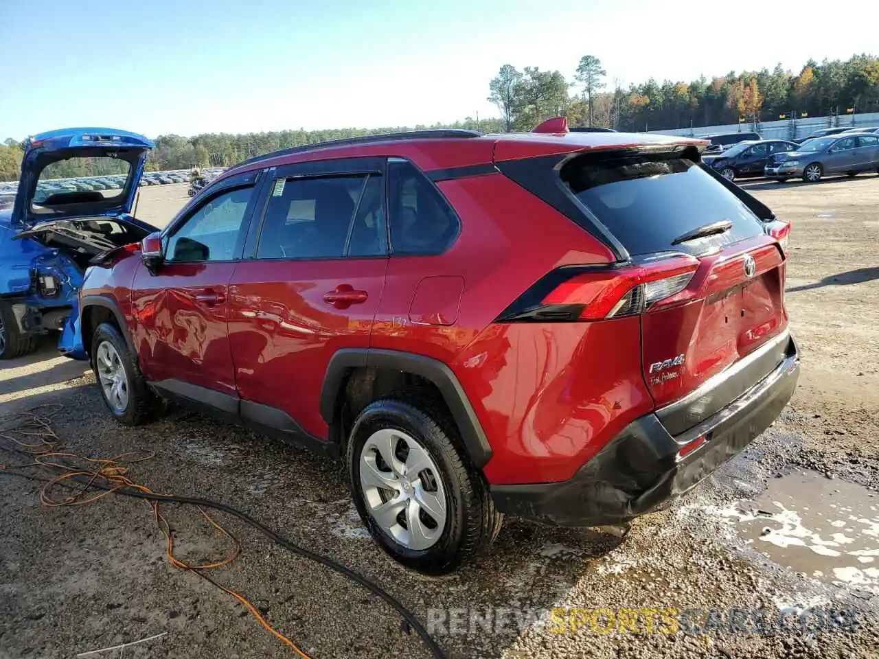 2 Photograph of a damaged car 2T3K1RFV0LW061779 TOYOTA RAV4 2020