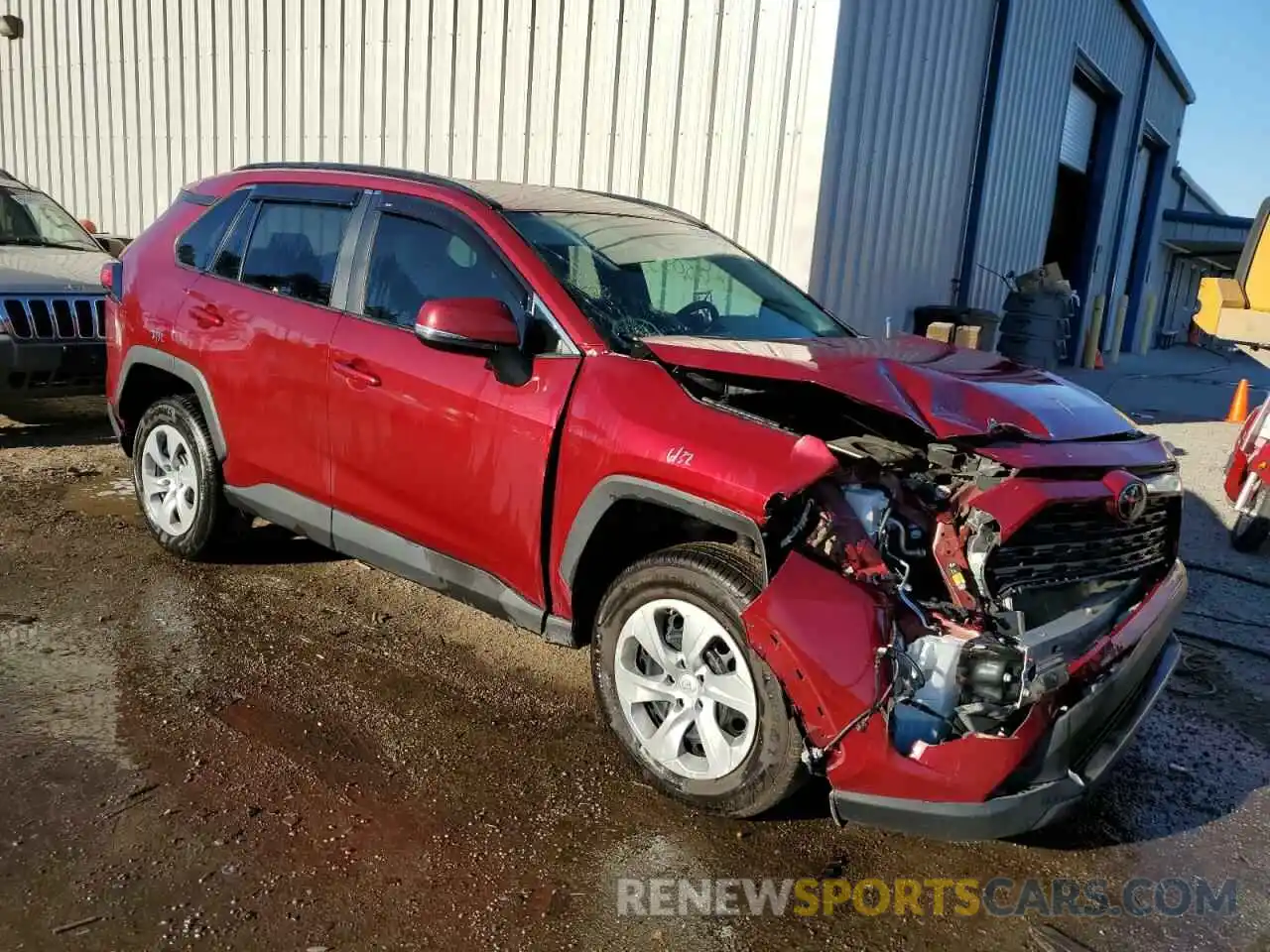 4 Photograph of a damaged car 2T3K1RFV0LW061779 TOYOTA RAV4 2020