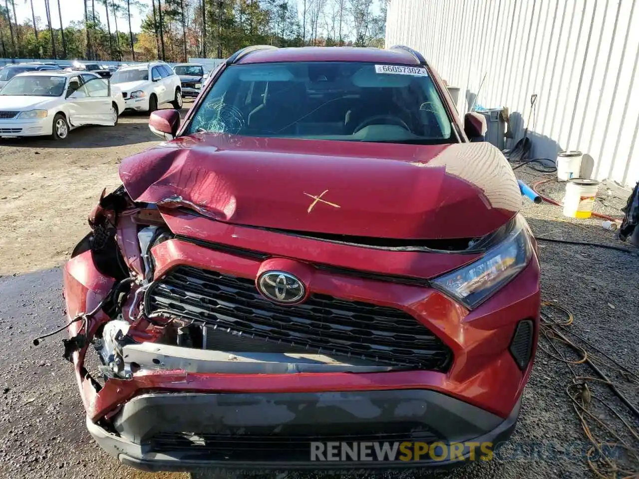 5 Photograph of a damaged car 2T3K1RFV0LW061779 TOYOTA RAV4 2020