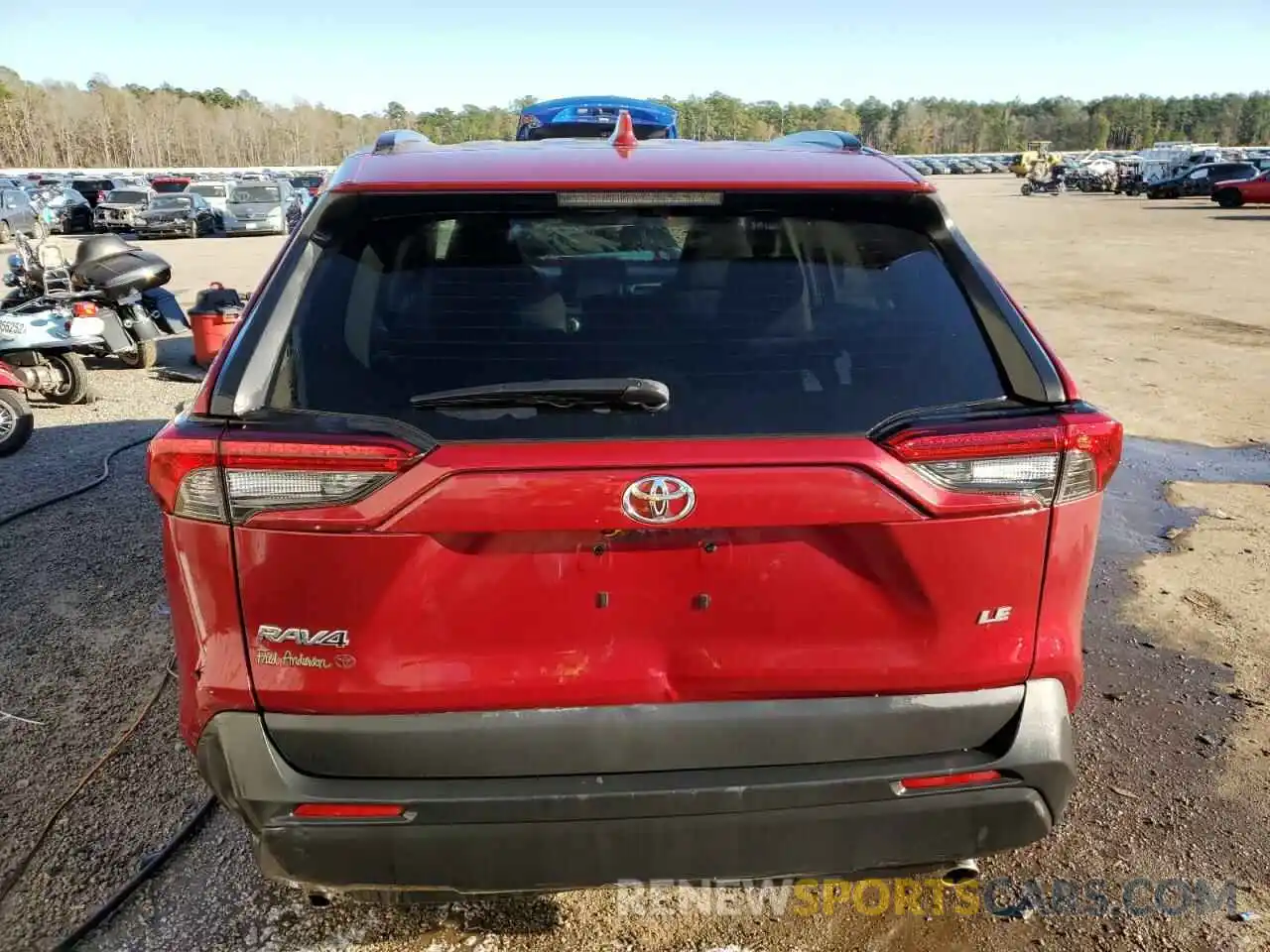 6 Photograph of a damaged car 2T3K1RFV0LW061779 TOYOTA RAV4 2020