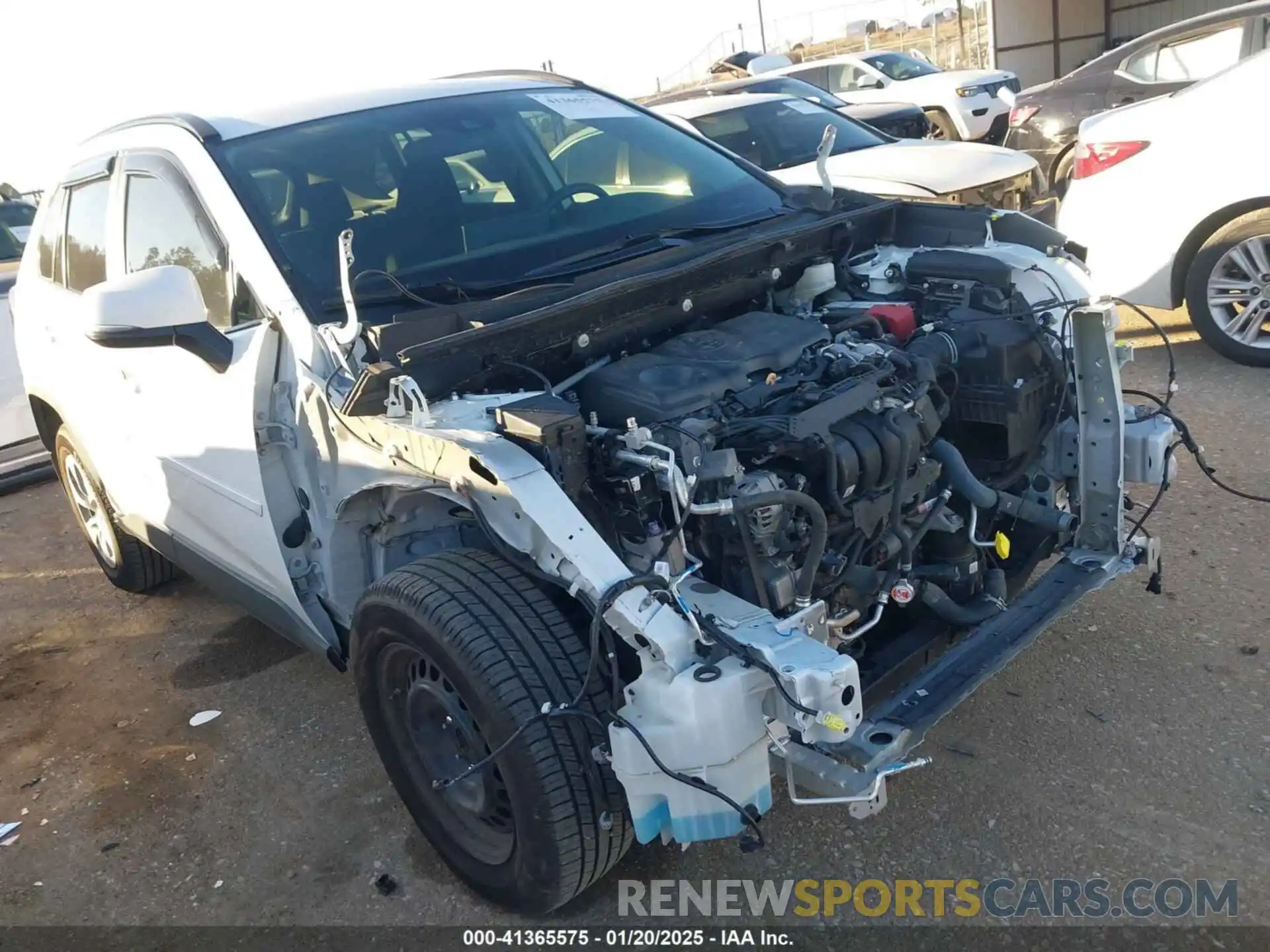 19 Photograph of a damaged car 2T3K1RFV1LC061534 TOYOTA RAV4 2020