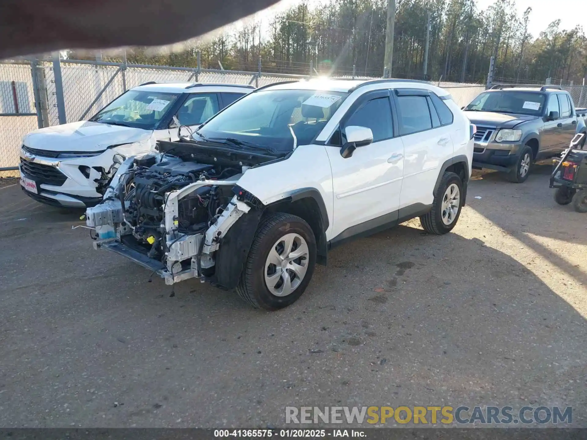 2 Photograph of a damaged car 2T3K1RFV1LC061534 TOYOTA RAV4 2020