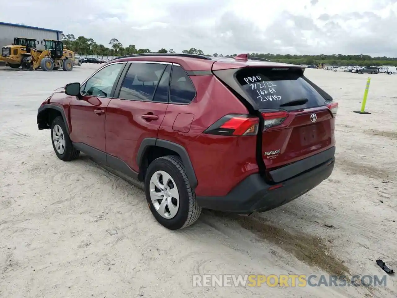 3 Photograph of a damaged car 2T3K1RFV2LW062058 TOYOTA RAV4 2020