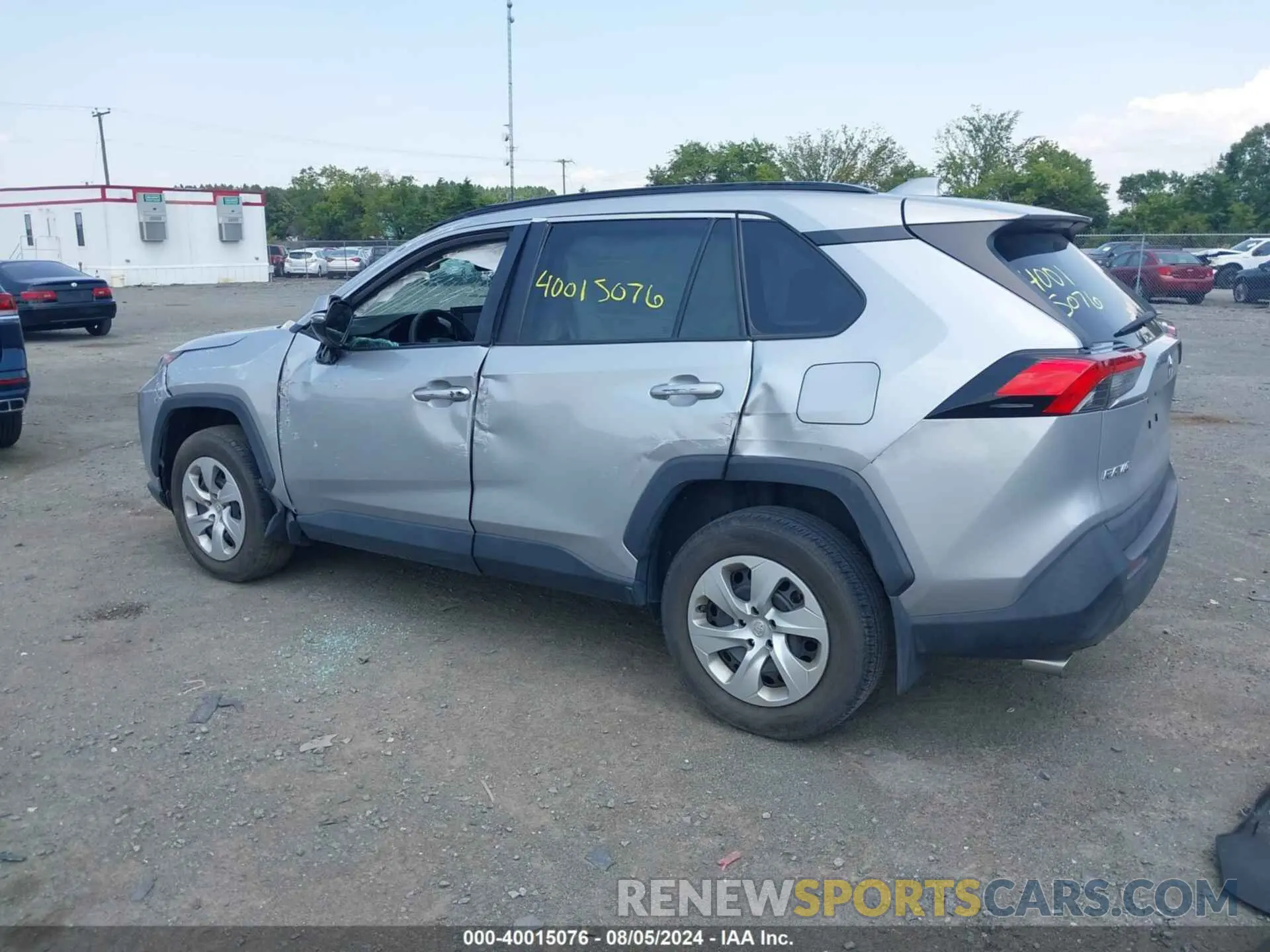 3 Photograph of a damaged car 2T3K1RFV3LW097658 TOYOTA RAV4 2020