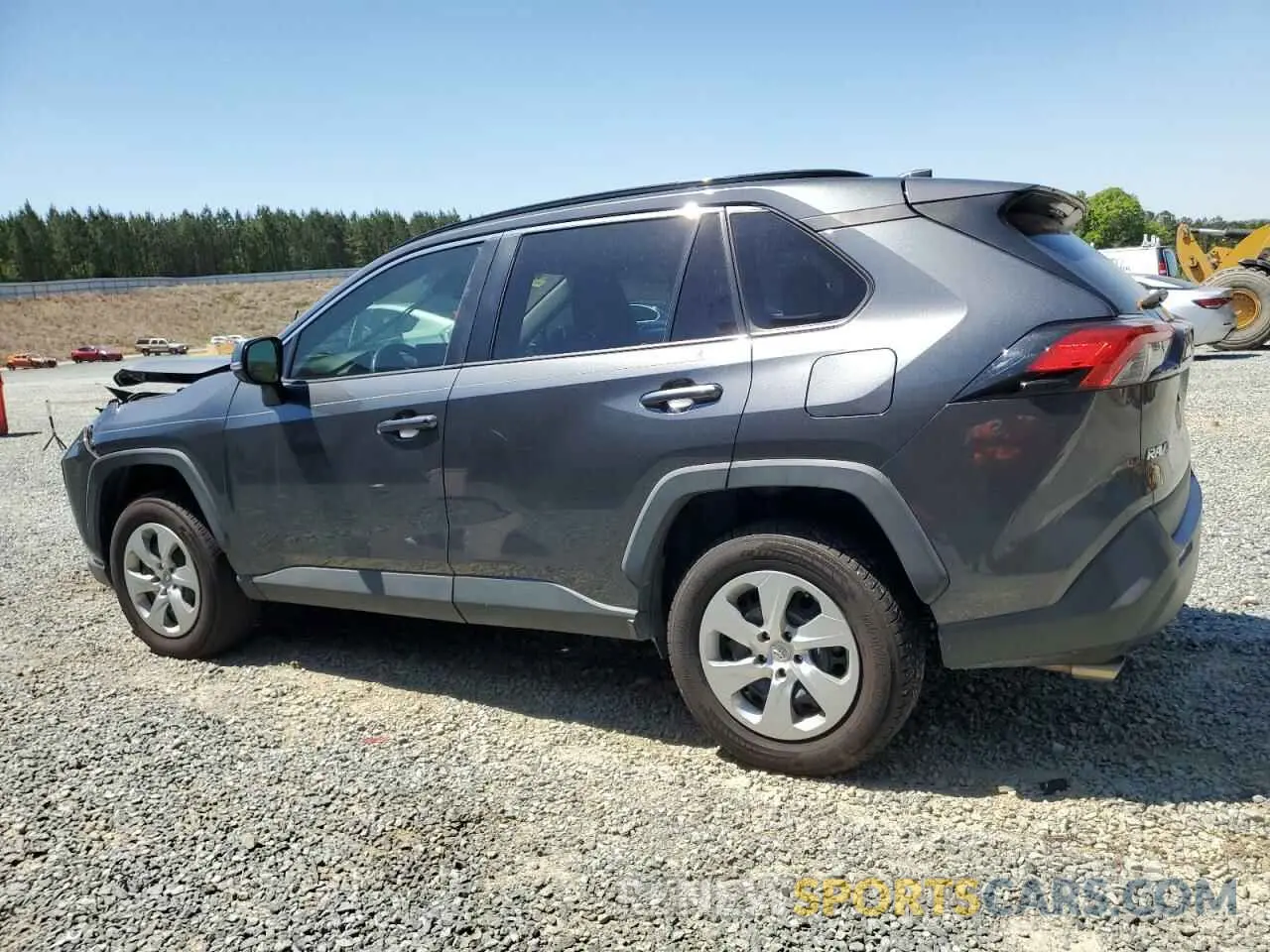2 Photograph of a damaged car 2T3K1RFV4LC055548 TOYOTA RAV4 2020