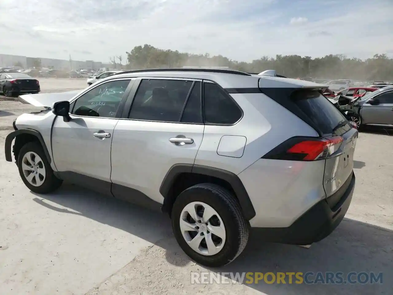 2 Photograph of a damaged car 2T3K1RFV4LC055811 TOYOTA RAV4 2020