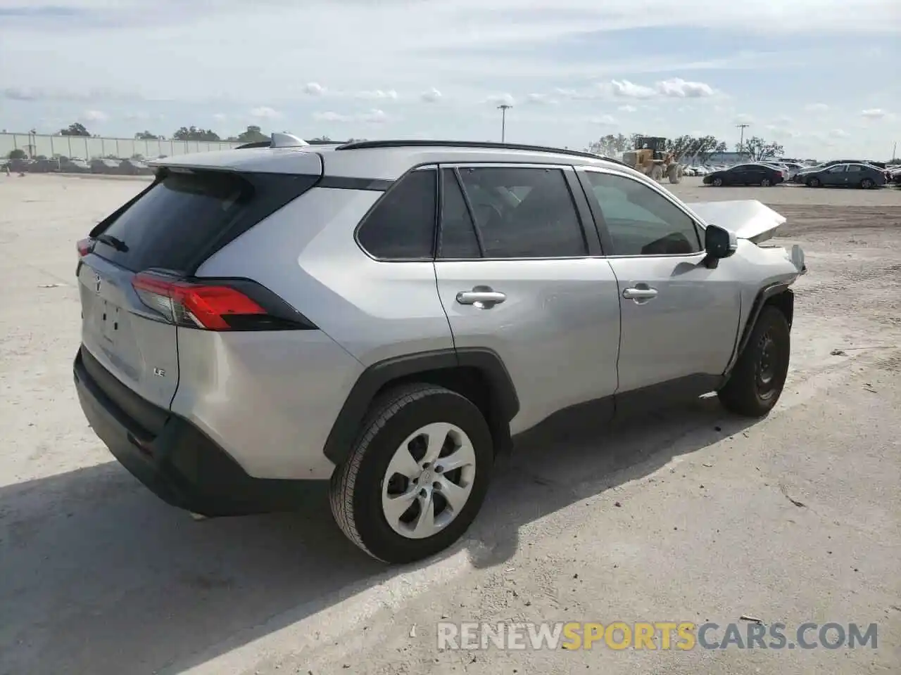 3 Photograph of a damaged car 2T3K1RFV4LC055811 TOYOTA RAV4 2020