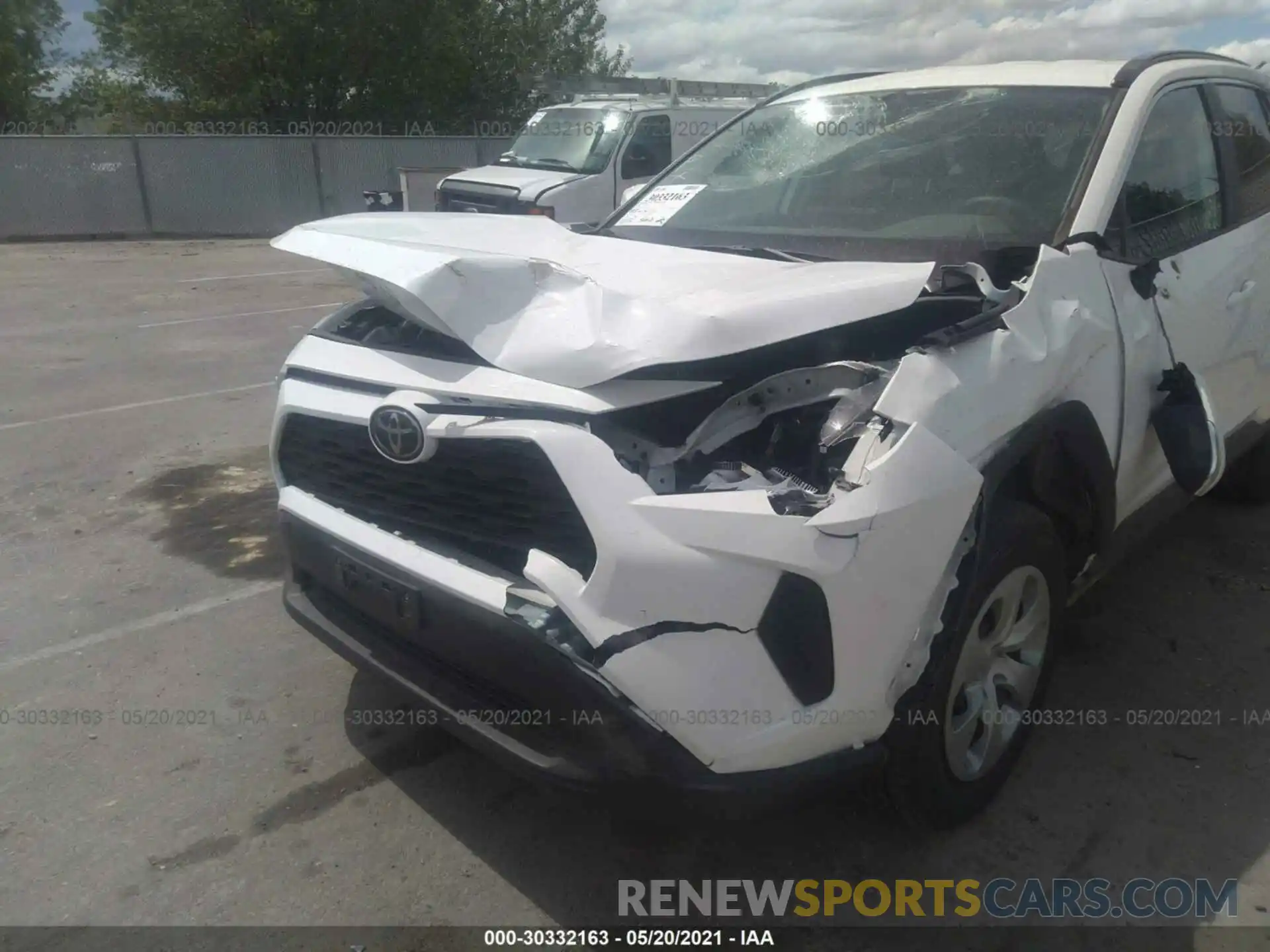 6 Photograph of a damaged car 2T3K1RFV5LC045014 TOYOTA RAV4 2020