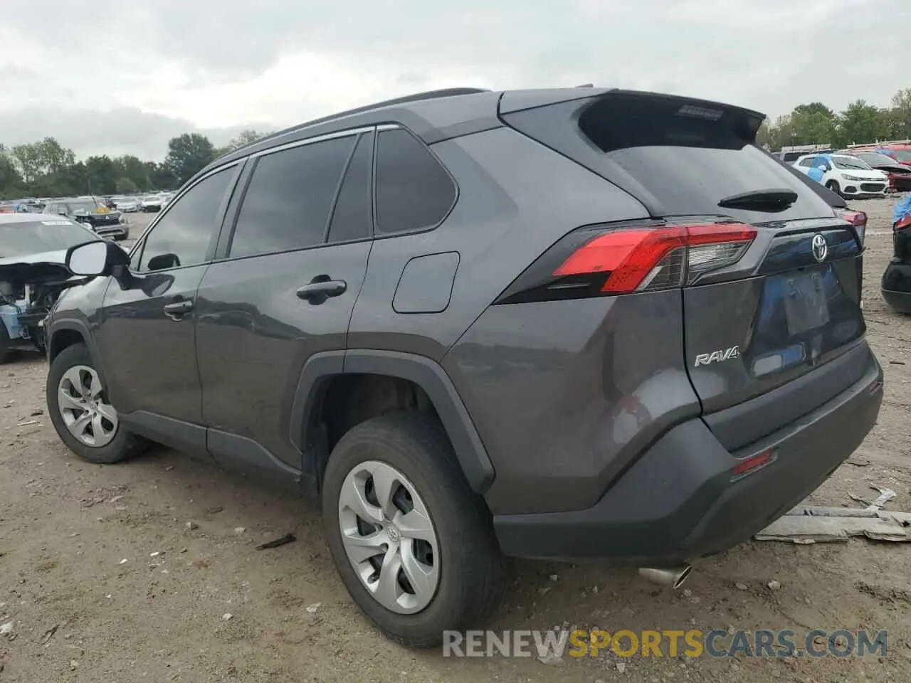 2 Photograph of a damaged car 2T3K1RFV5LC048107 TOYOTA RAV4 2020