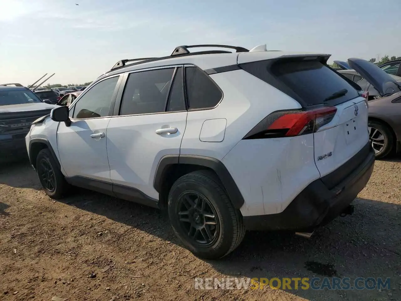 2 Photograph of a damaged car 2T3K1RFV5LC051217 TOYOTA RAV4 2020