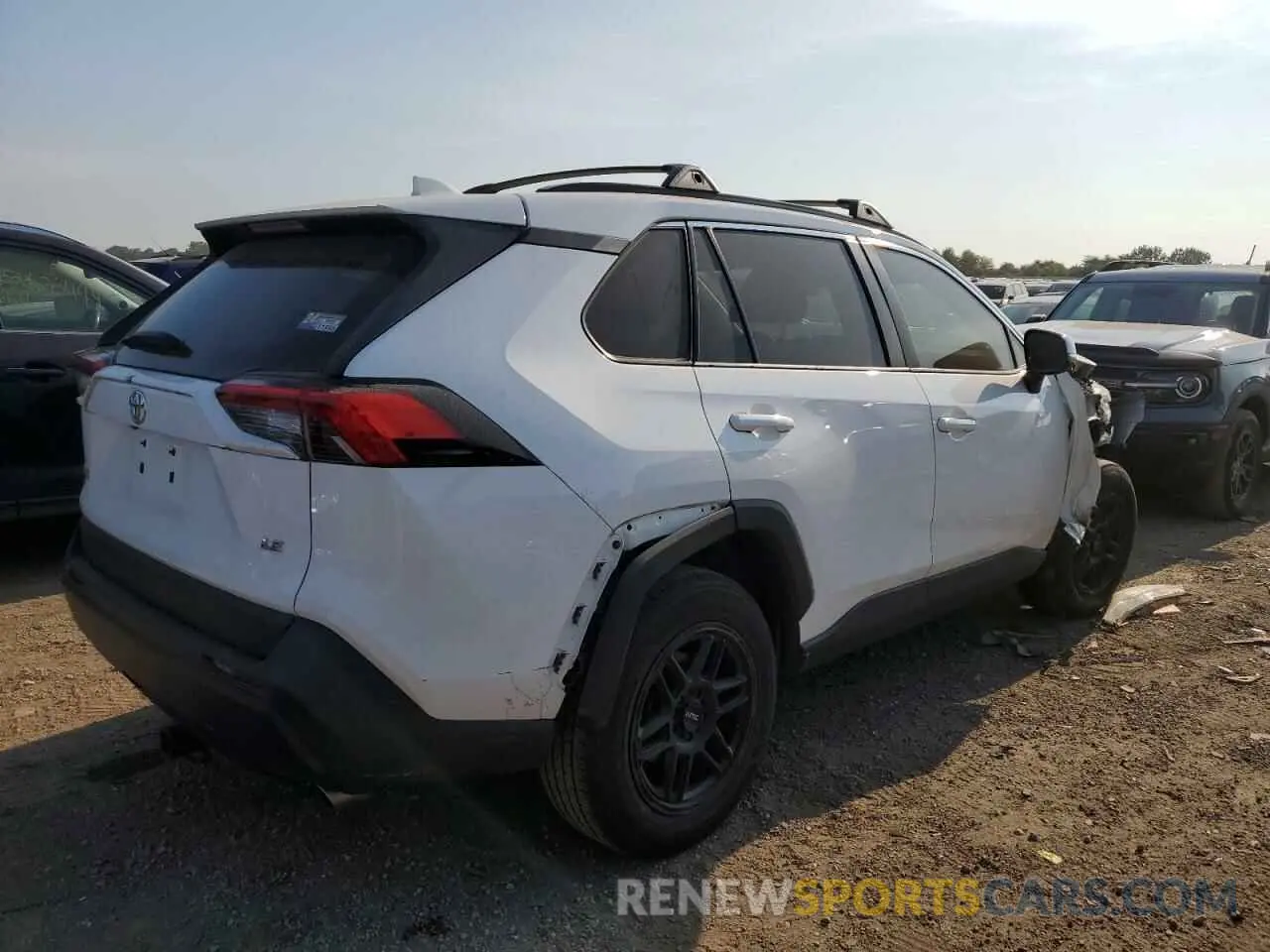 3 Photograph of a damaged car 2T3K1RFV5LC051217 TOYOTA RAV4 2020