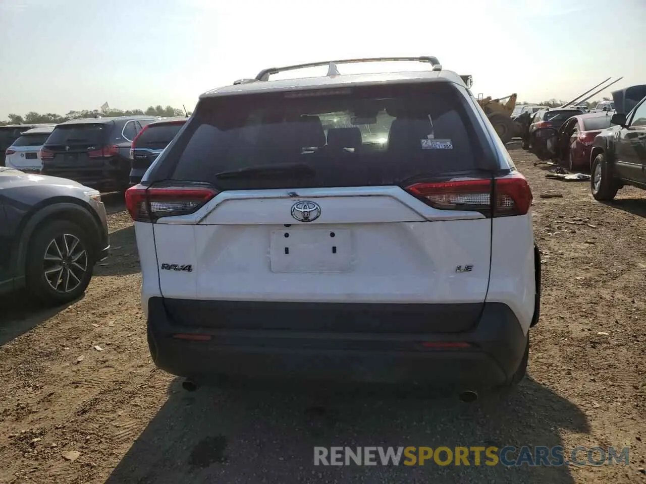 6 Photograph of a damaged car 2T3K1RFV5LC051217 TOYOTA RAV4 2020