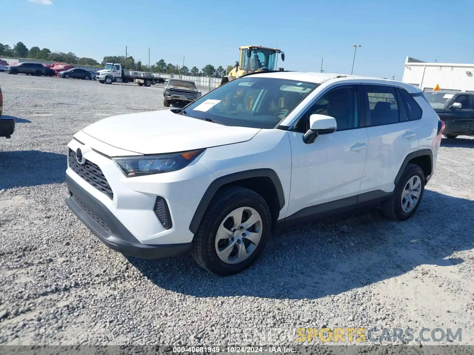 2 Photograph of a damaged car 2T3K1RFV5LC056353 TOYOTA RAV4 2020