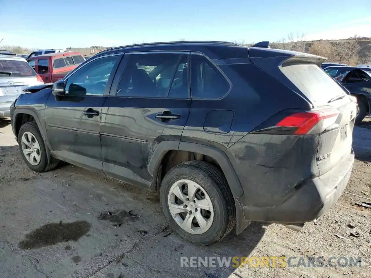 2 Photograph of a damaged car 2T3K1RFV5LC068860 TOYOTA RAV4 2020