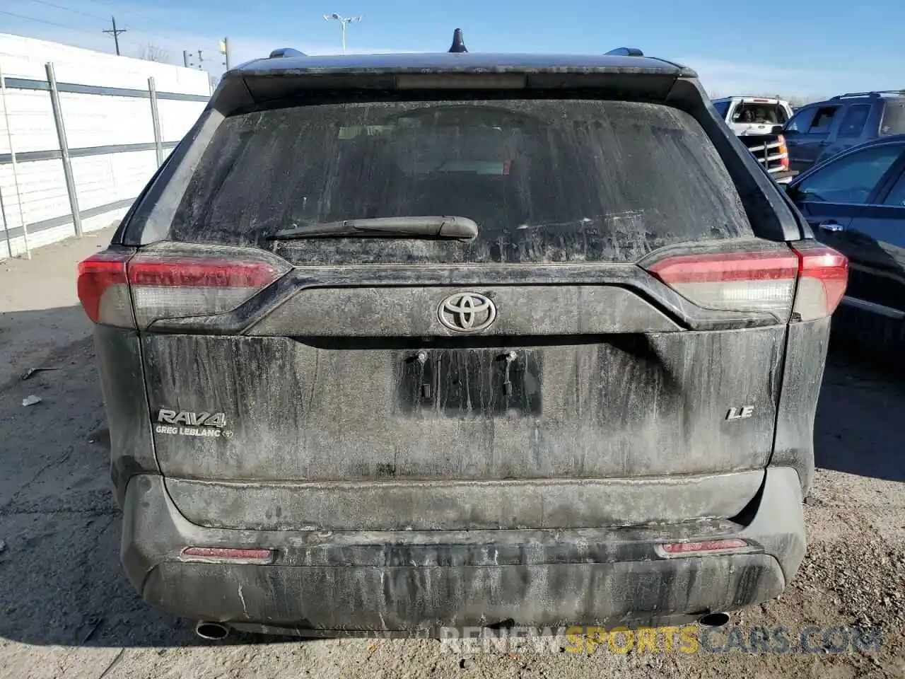 6 Photograph of a damaged car 2T3K1RFV5LC068860 TOYOTA RAV4 2020