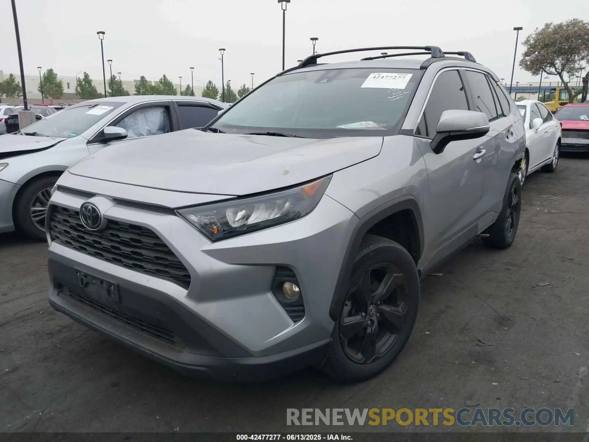 2 Photograph of a damaged car 2T3K1RFV5LW070848 TOYOTA RAV4 2020