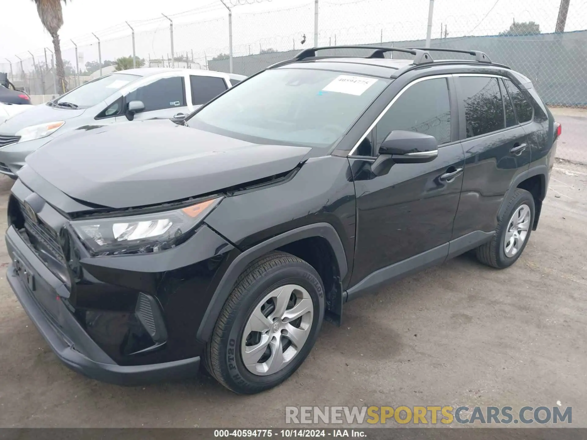 2 Photograph of a damaged car 2T3K1RFV5LW084877 TOYOTA RAV4 2020
