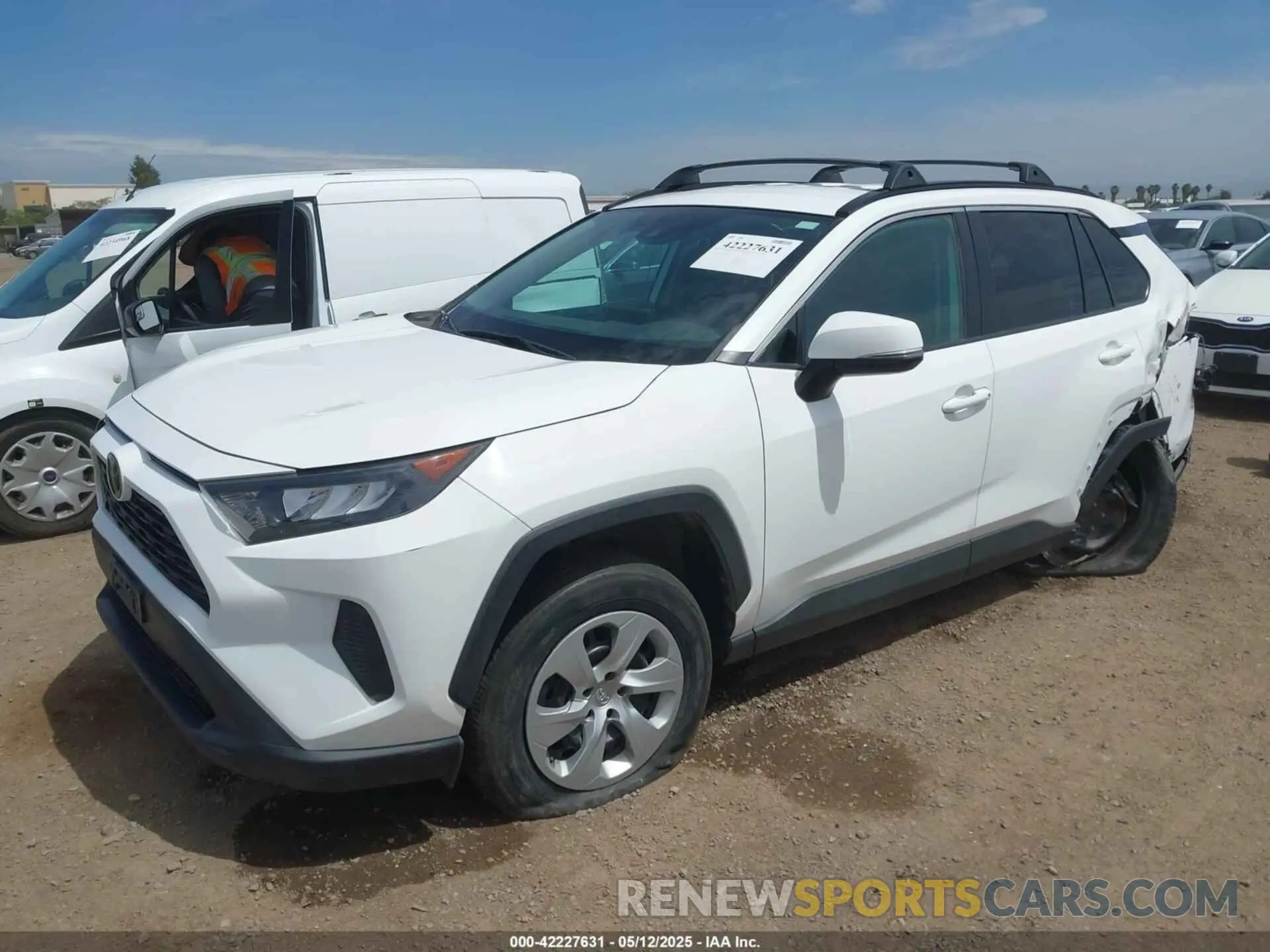 2 Photograph of a damaged car 2T3K1RFV5LW084927 TOYOTA RAV4 2020