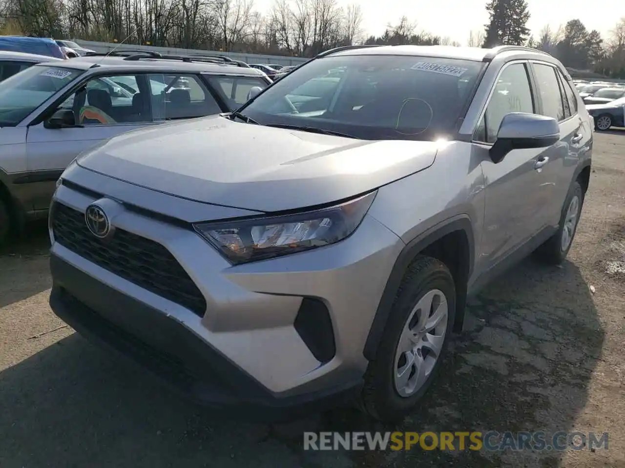 2 Photograph of a damaged car 2T3K1RFV7LC055771 TOYOTA RAV4 2020