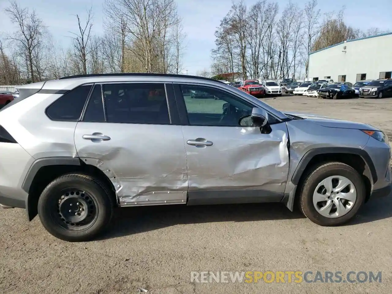 9 Photograph of a damaged car 2T3K1RFV7LC055771 TOYOTA RAV4 2020