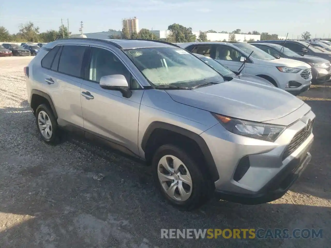 4 Photograph of a damaged car 2T3K1RFV7LC072117 TOYOTA RAV4 2020