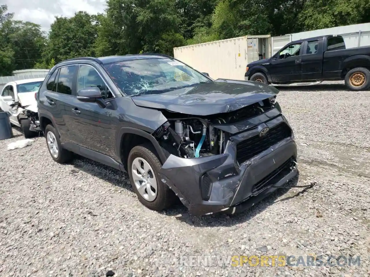 9 Photograph of a damaged car 2T3K1RFV7LC076989 TOYOTA RAV4 2020