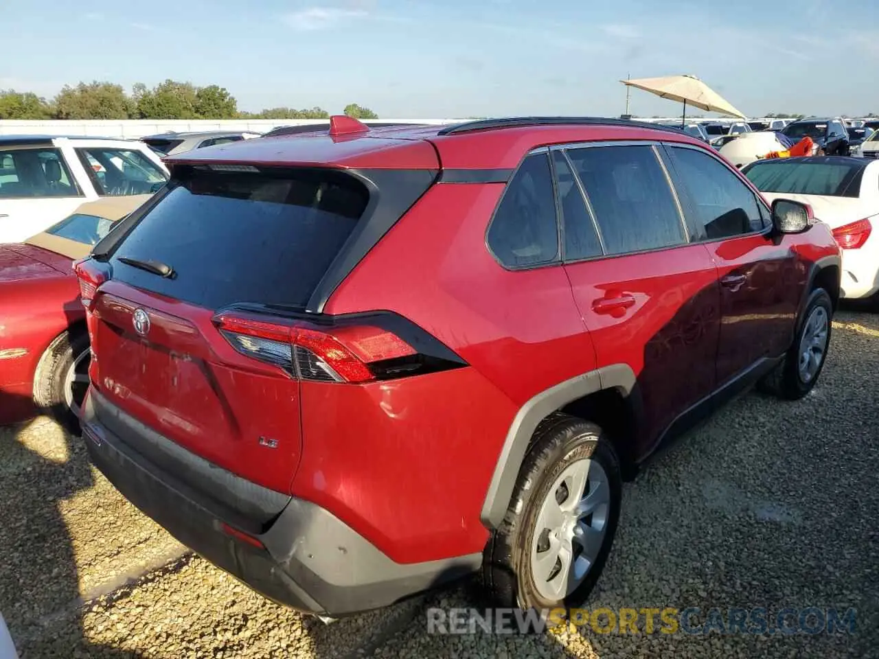 3 Photograph of a damaged car 2T3K1RFV8LC066052 TOYOTA RAV4 2020