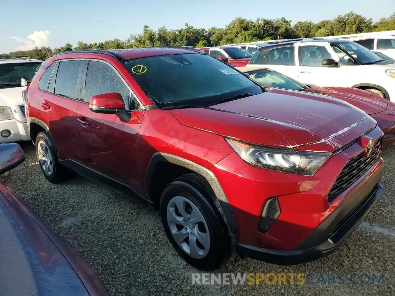 4 Photograph of a damaged car 2T3K1RFV8LC066052 TOYOTA RAV4 2020