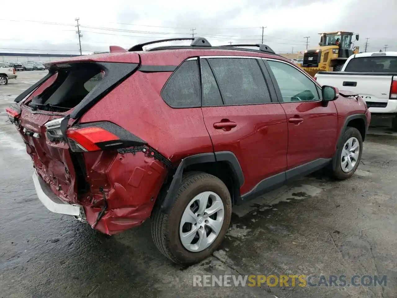 4 Photograph of a damaged car 2T3K1RFV8LW075400 TOYOTA RAV4 2020