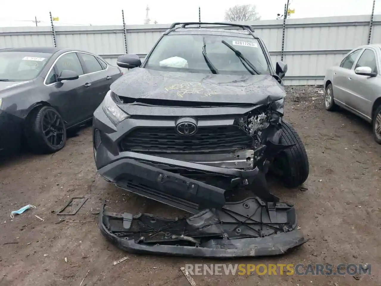 5 Photograph of a damaged car 2T3K1RFV9LC037286 TOYOTA RAV4 2020