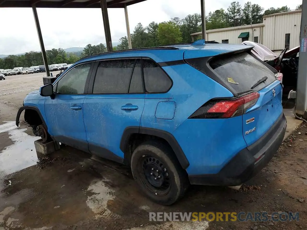 2 Photograph of a damaged car 2T3K1RFV9LW095865 TOYOTA RAV4 2020