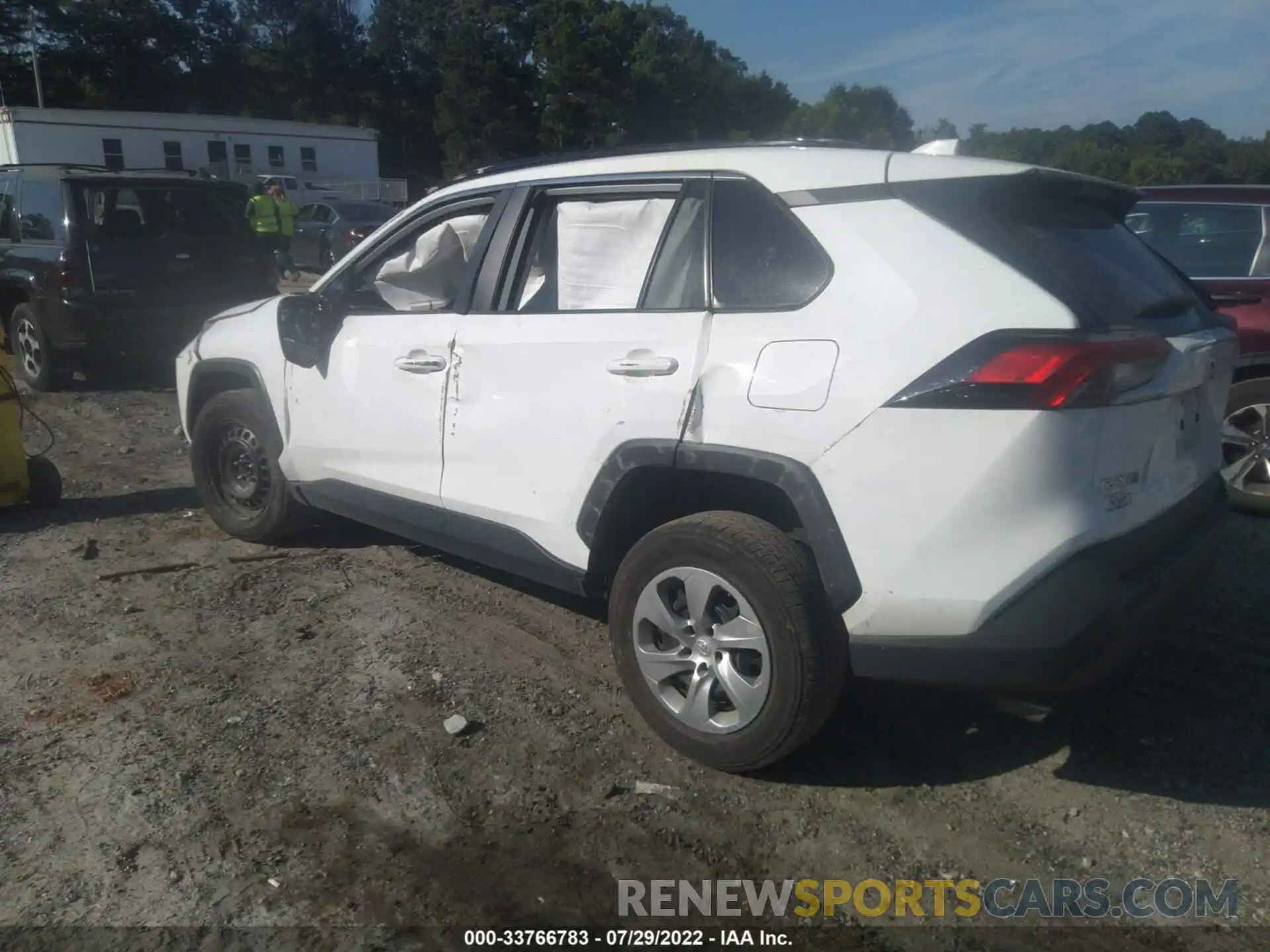 3 Photograph of a damaged car 2T3K1RFVXLC062214 TOYOTA RAV4 2020