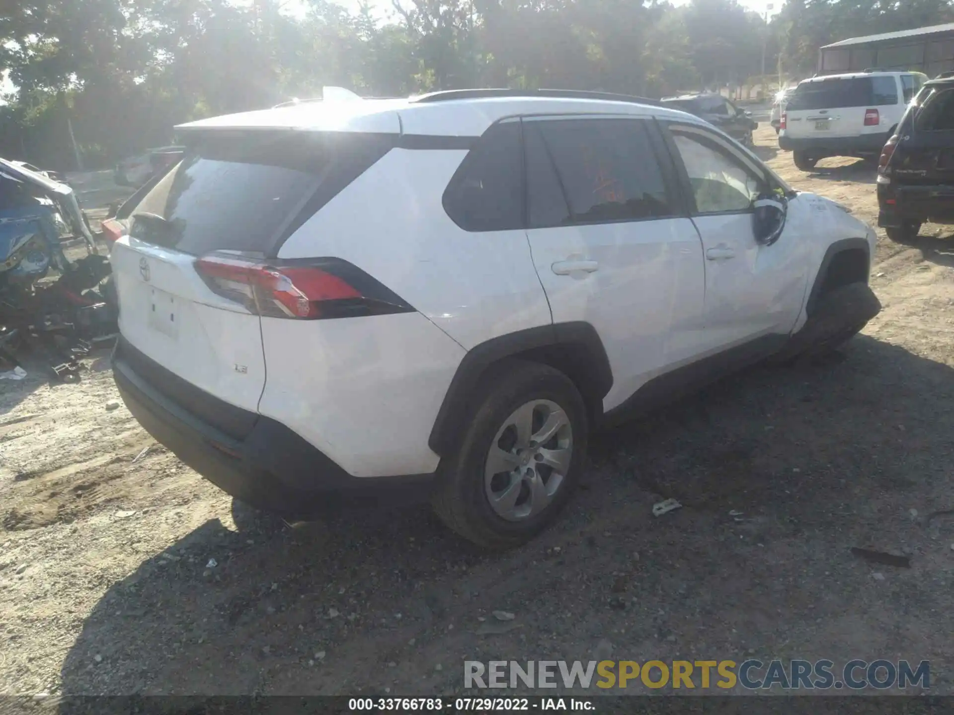 4 Photograph of a damaged car 2T3K1RFVXLC062214 TOYOTA RAV4 2020