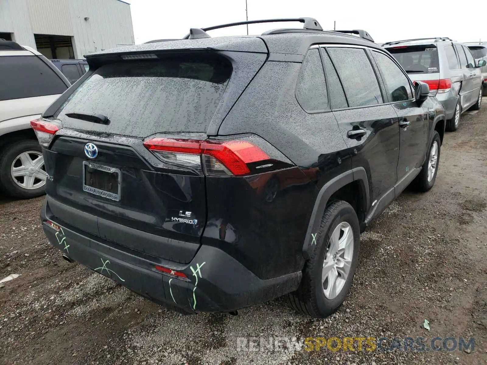 4 Photograph of a damaged car 2T3L6RFV9LW002168 TOYOTA RAV4 2020