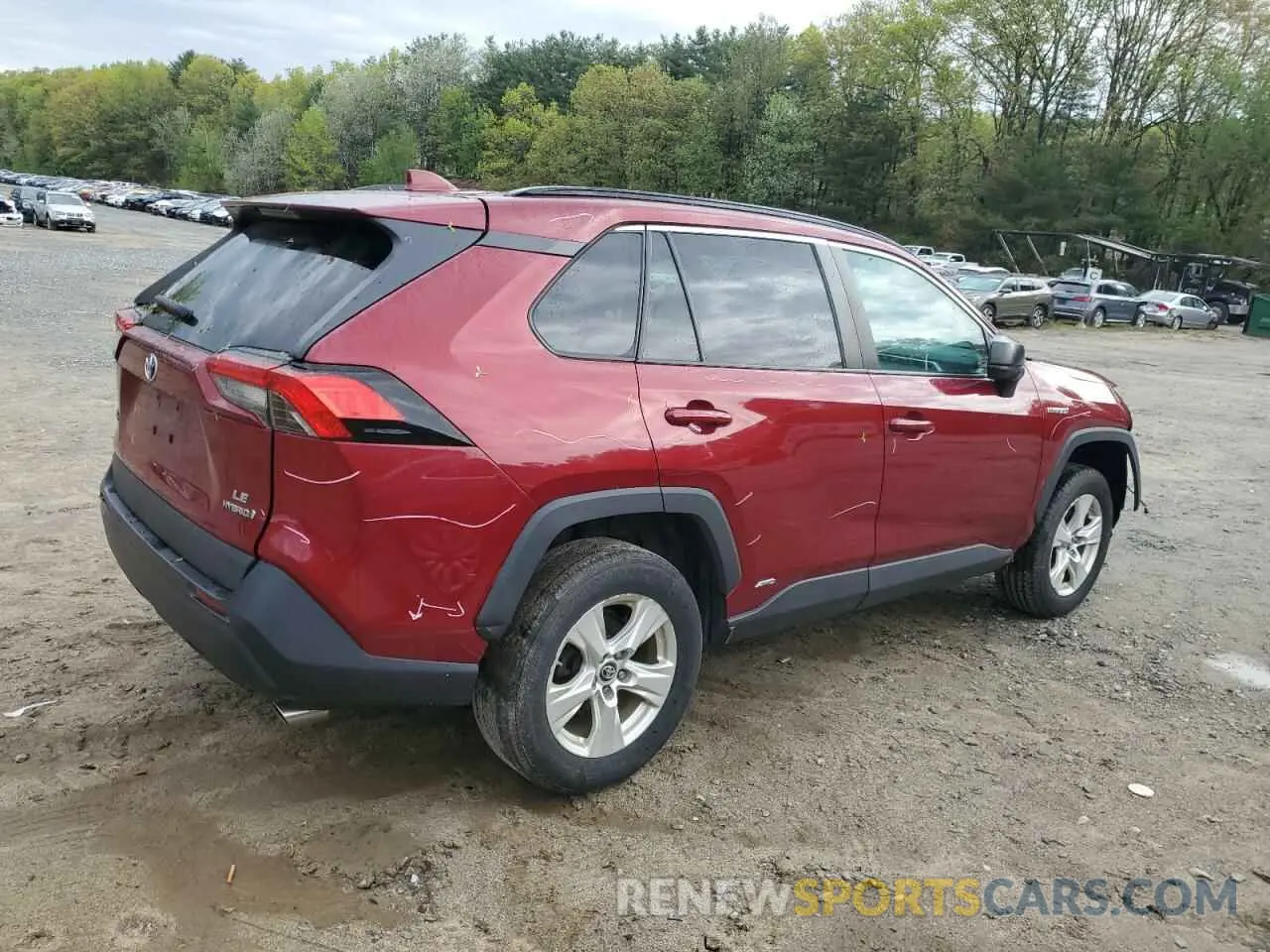 3 Photograph of a damaged car 2T3LWRFV7LW086524 TOYOTA RAV4 2020