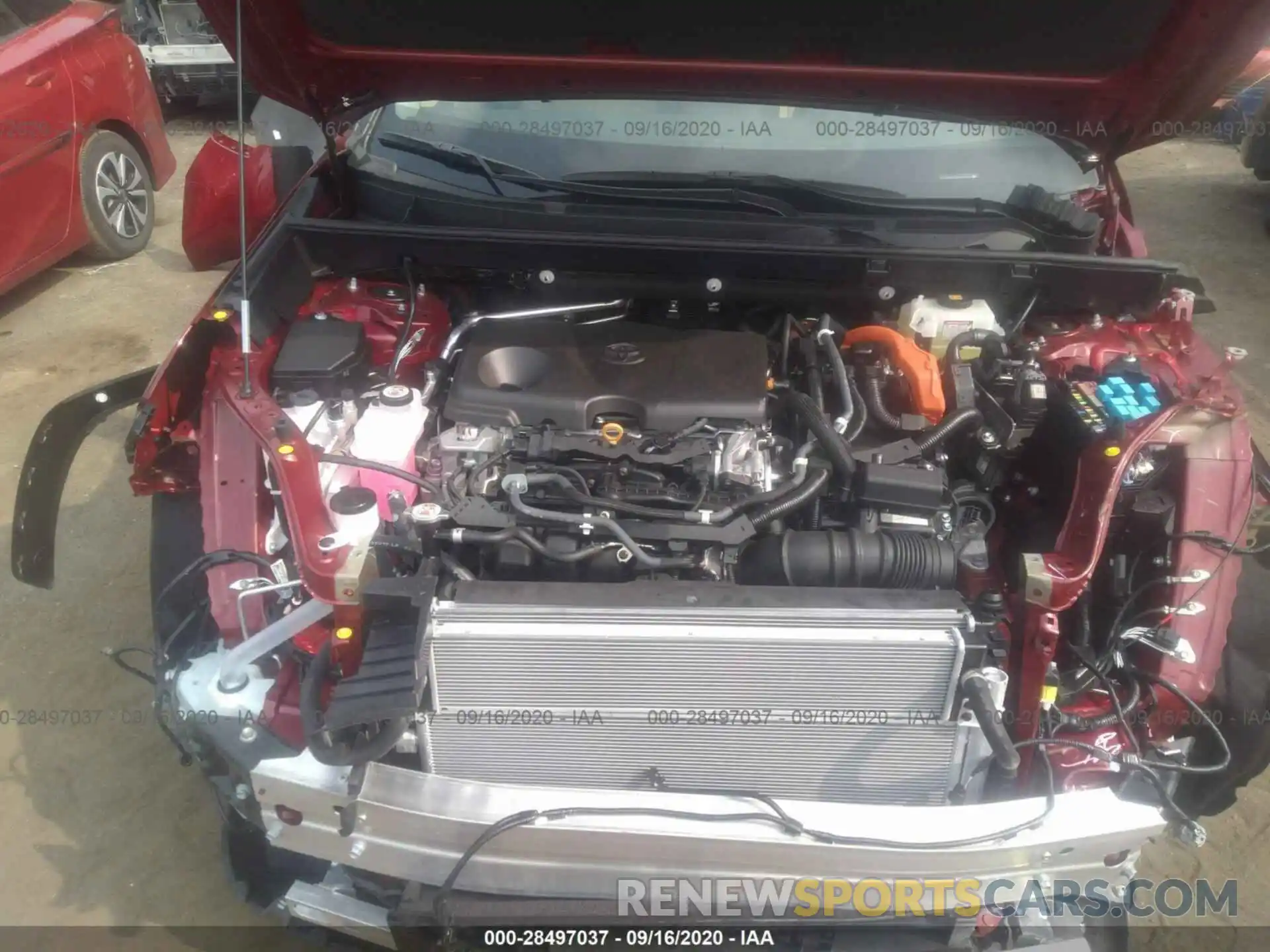 10 Photograph of a damaged car 2T3MWRFV0LW089057 TOYOTA RAV4 2020