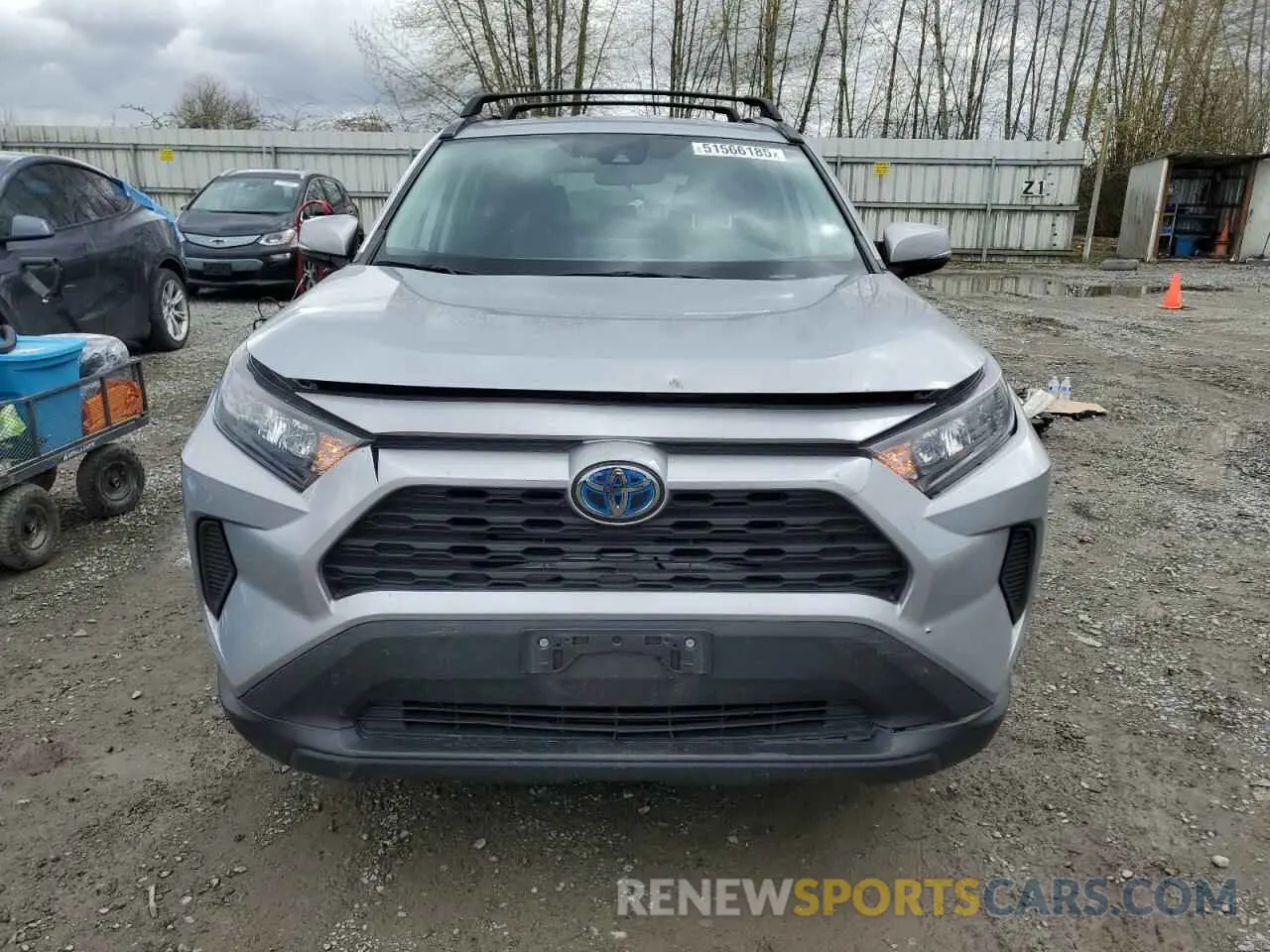 5 Photograph of a damaged car 2T3MWRFV2LW048798 TOYOTA RAV4 2020