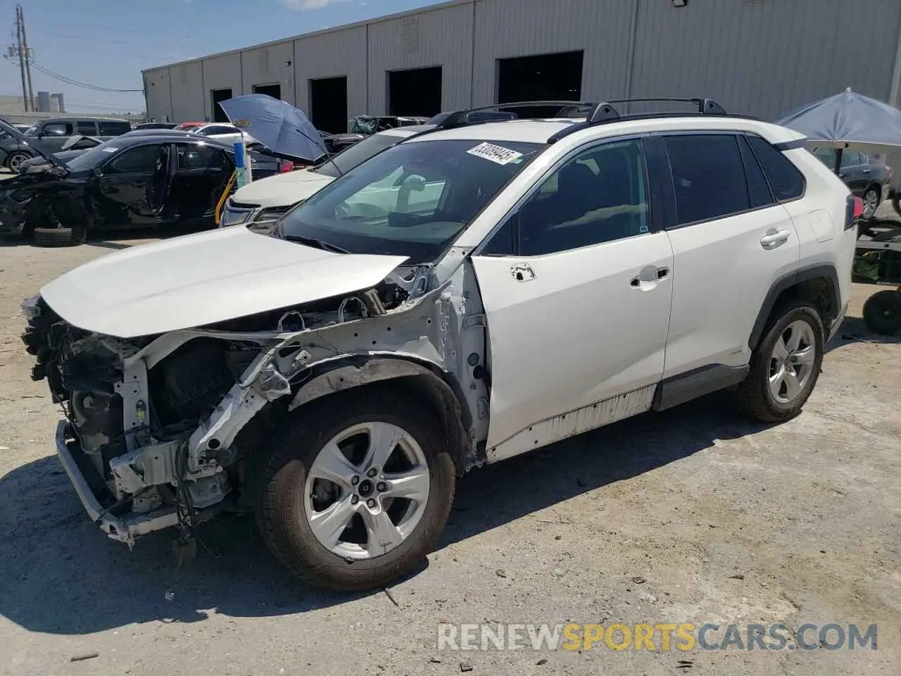 1 Photograph of a damaged car 2T3MWRFV2LW049739 TOYOTA RAV4 2020