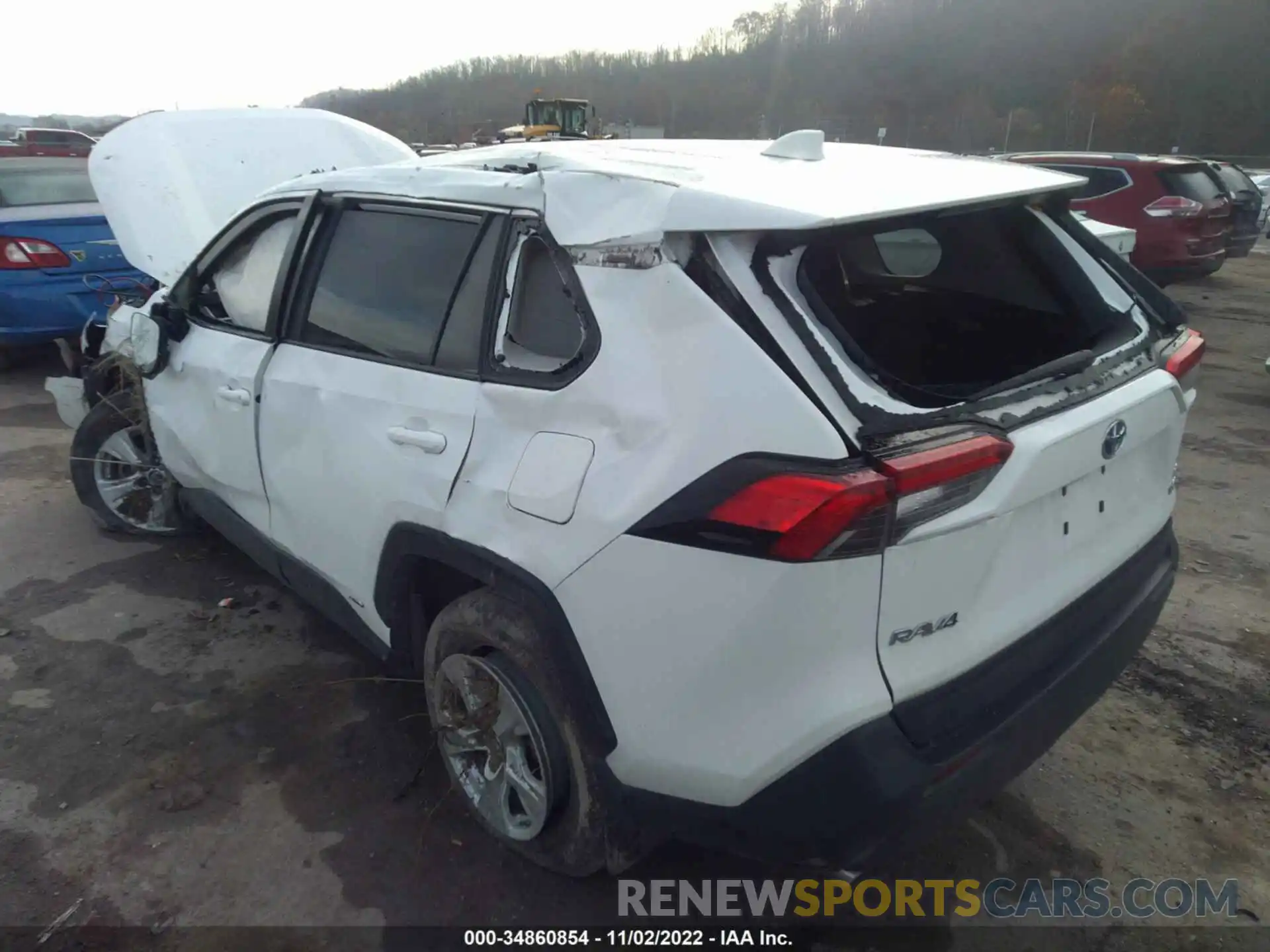 3 Photograph of a damaged car 2T3MWRFV2LW059218 TOYOTA RAV4 2020