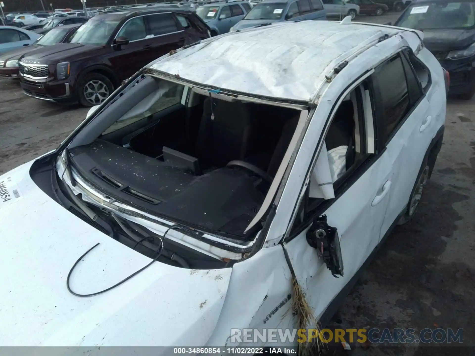 6 Photograph of a damaged car 2T3MWRFV2LW059218 TOYOTA RAV4 2020