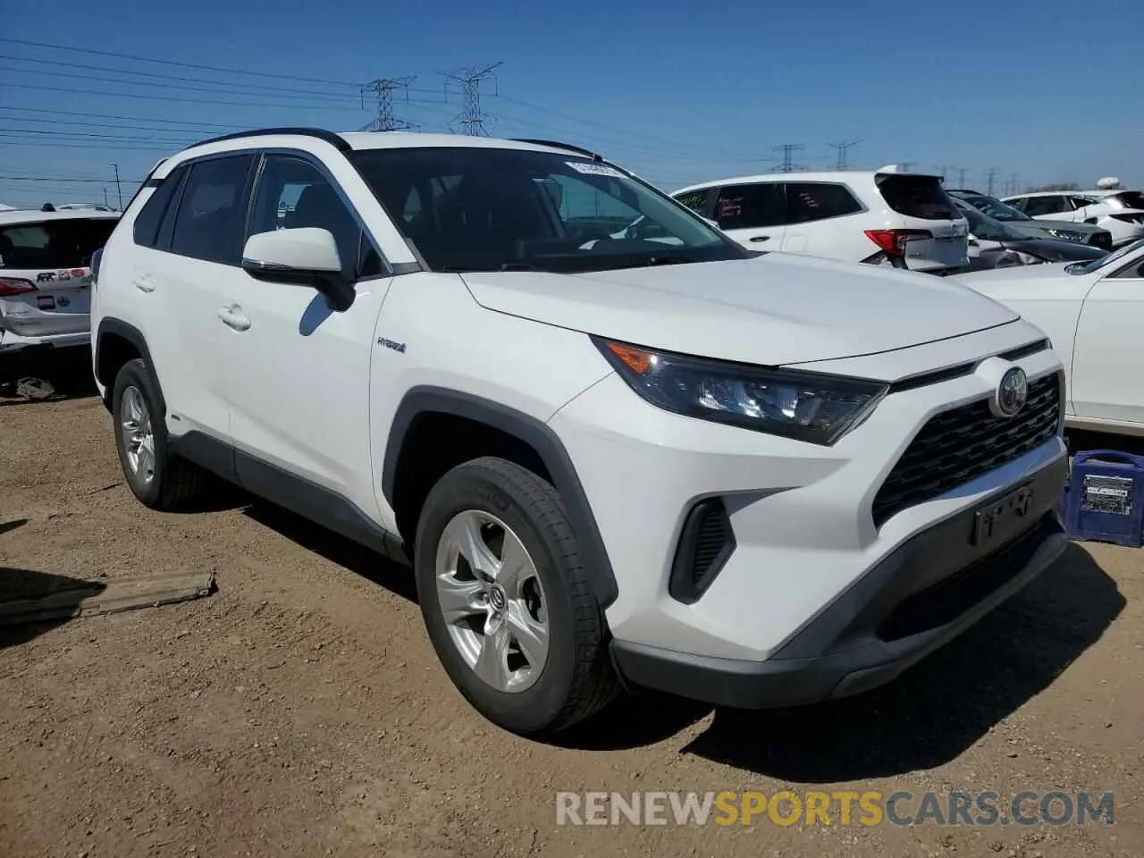4 Photograph of a damaged car 2T3MWRFV2LW065097 TOYOTA RAV4 2020