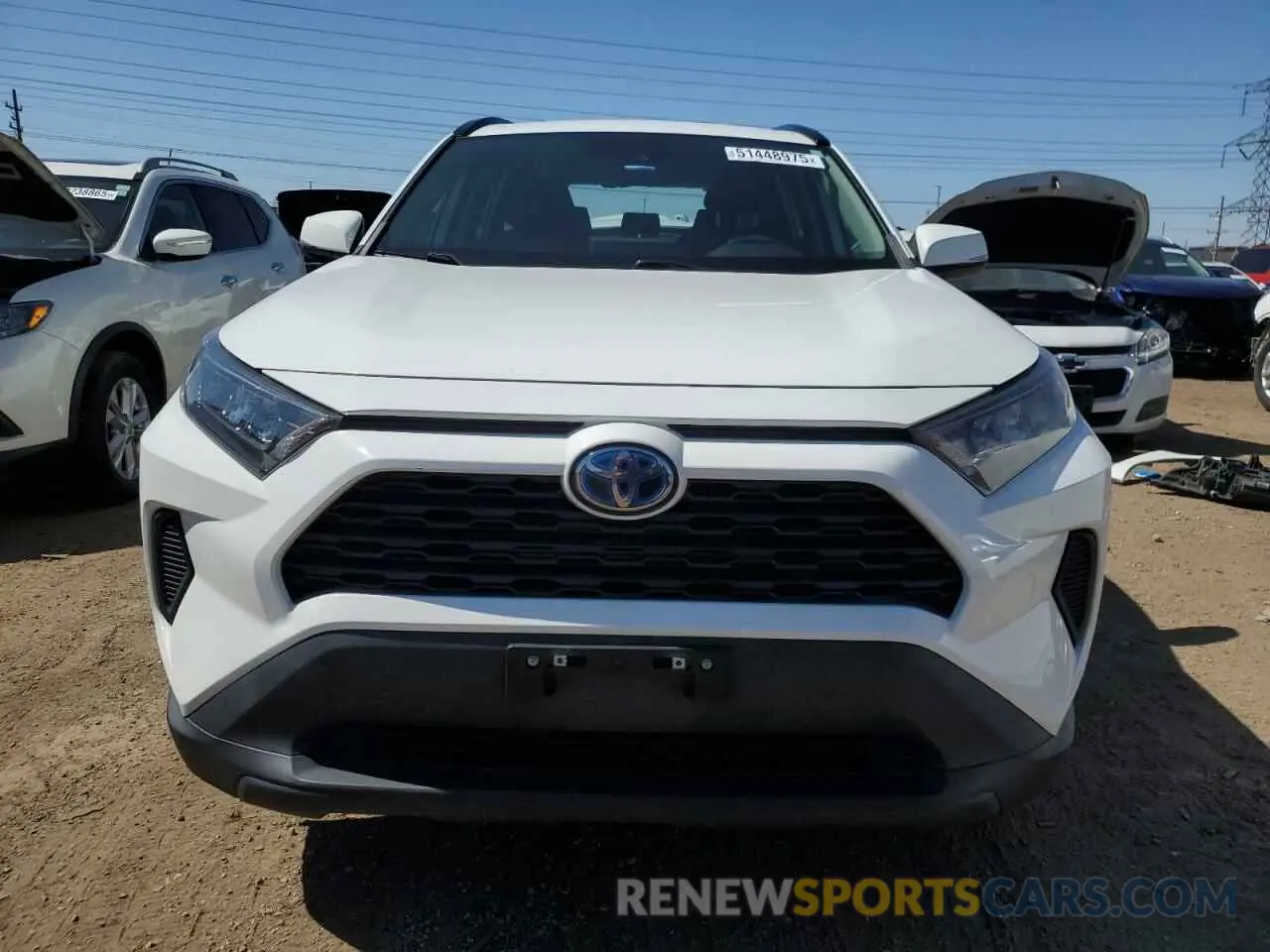 5 Photograph of a damaged car 2T3MWRFV2LW065097 TOYOTA RAV4 2020