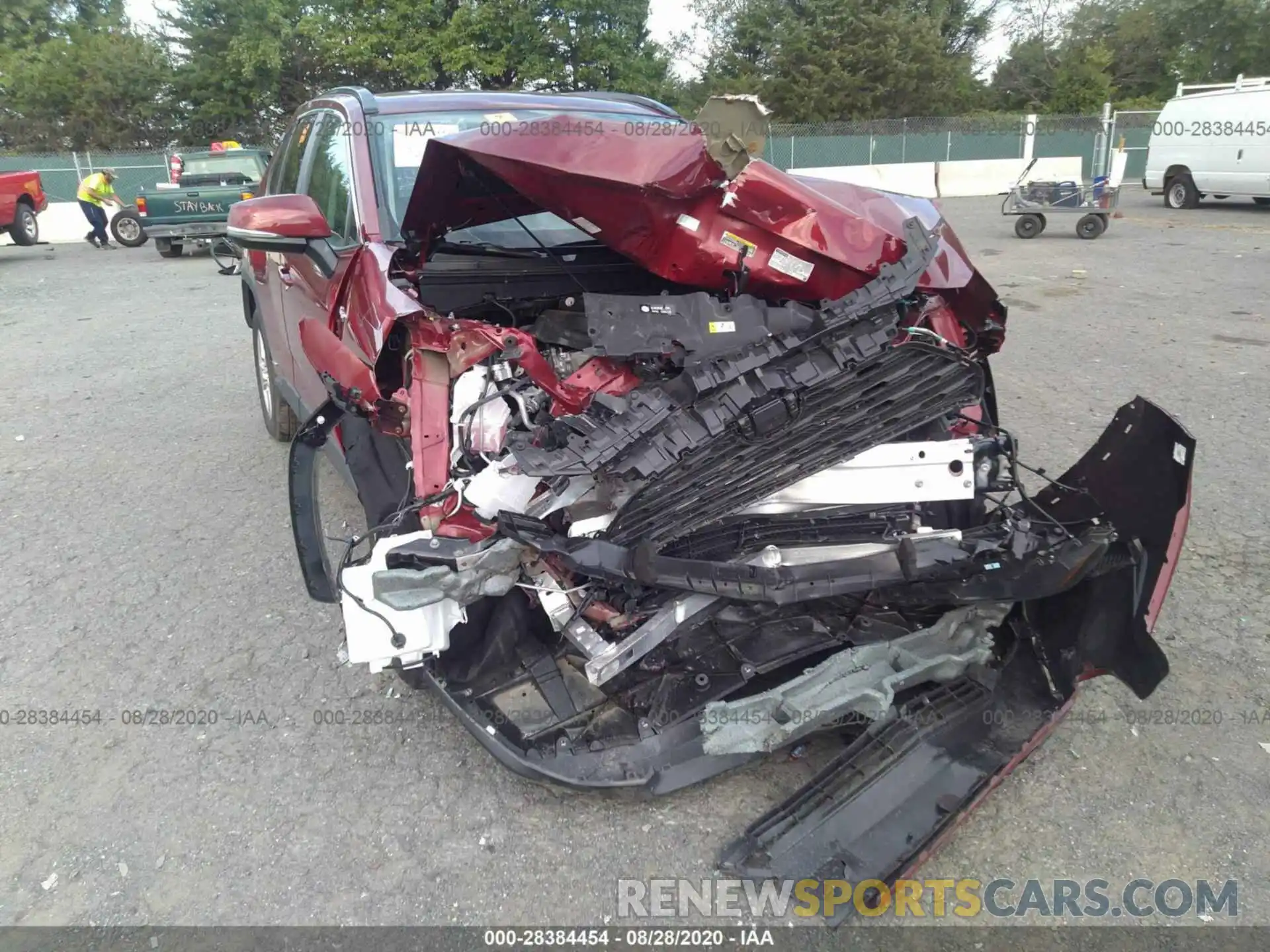 6 Photograph of a damaged car 2T3MWRFV3LW047952 TOYOTA RAV4 2020